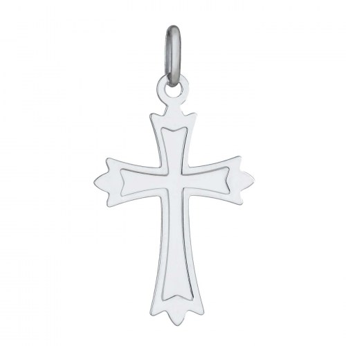 Stříbrný přívěšek křížek jednoduchý