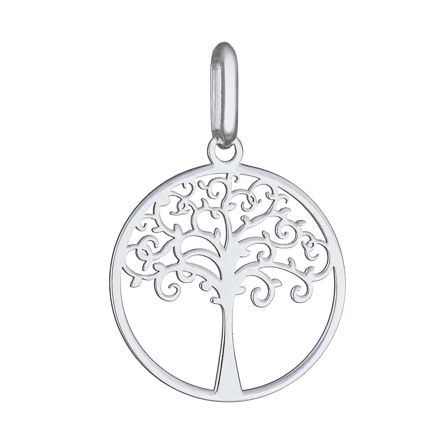 Stříbrný přívěšek strom života Dalibor, jemný kulatý přívěsek