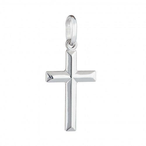 Stříbrný přívěšek křížek - 20 mm
